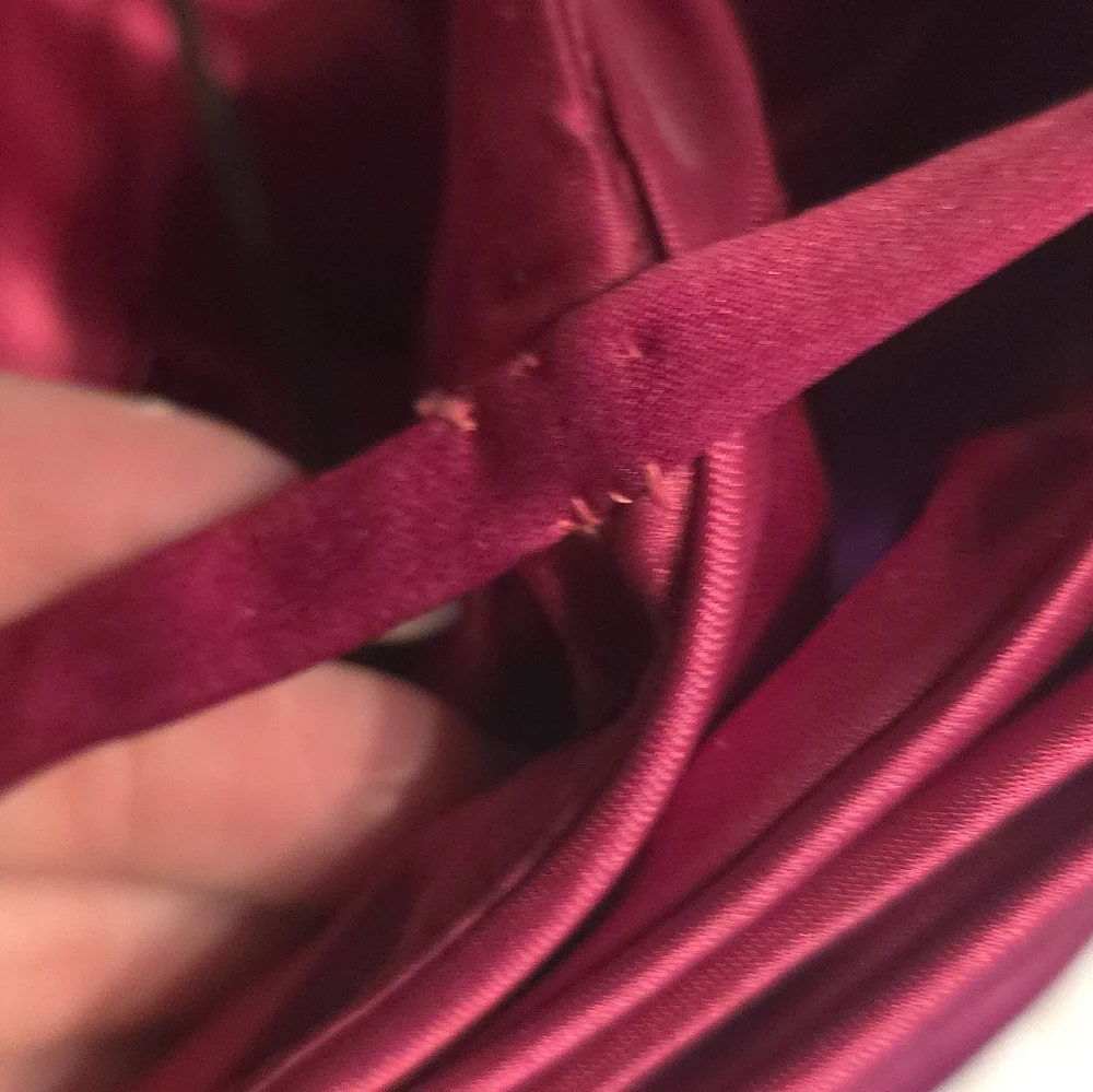 Stunning Magenta Satin Bow Dress - Picture 15 of 16